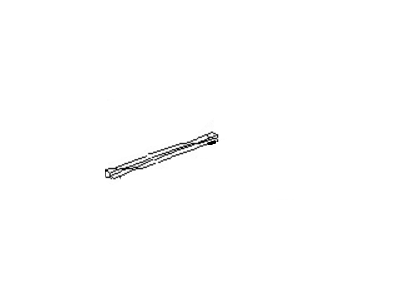 Nissan 73583-P9160 WEATHERSTRIP Side LH