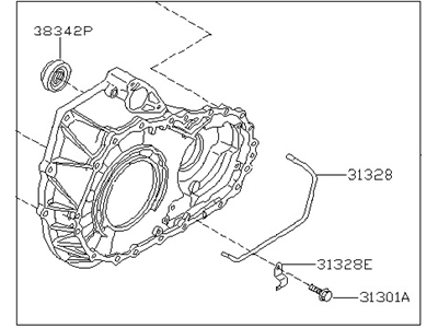 Nissan 31300-80X00 Housing-Converter