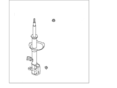 Nissan E4302-4BA1C STRUT Kit Front RH