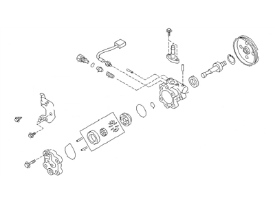 Nissan 49110-9Z401 Pump Assy-Power Steering