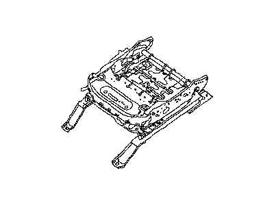 Nissan 87351-6FV1A Frame-Front Seat LH