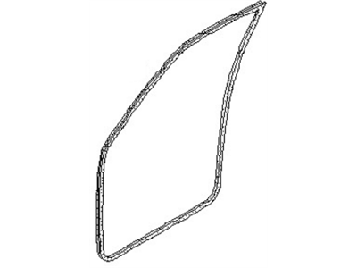 Nissan Pulsar NX Door Seal - 80831-31M01