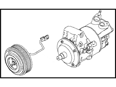 2007 Nissan Versa A/C Compressor - 92600-CJ61B