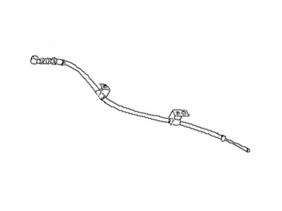 Nissan 36531-65F00 Cable Assy-Brake,Rear LH