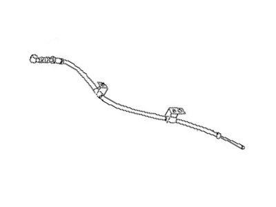 1986 Nissan Maxima Parking Brake Cable - 36531-02E06