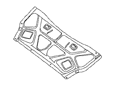 Nissan 65840-ZX00A INSULATOR Hood