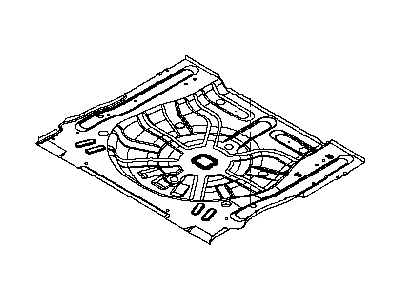 2014 Nissan Murano Floor Pan - G4514-1GRMA