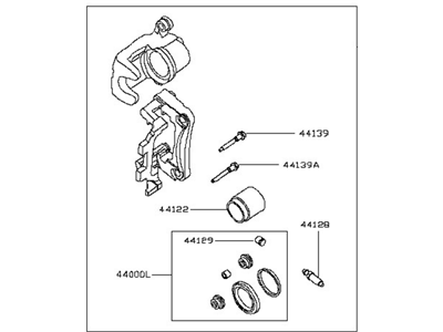 Nissan 44001-1AA0A