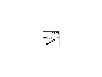 Nissan Sentra TPMS Sensor - 40770-3AR1D