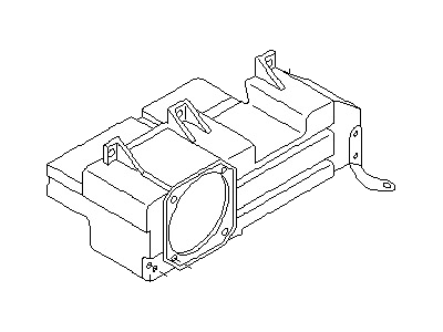 Nissan 28170-0B320 Subwoofer Box