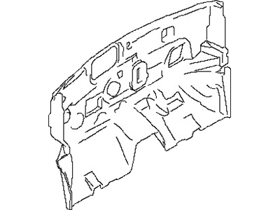 Nissan 67900-1HL0A INSULATOR-FUSIBLE,Dash Lower