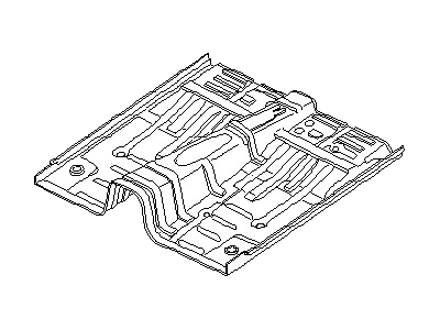 1990 Nissan Pathfinder Floor Pan - 74312-41G30