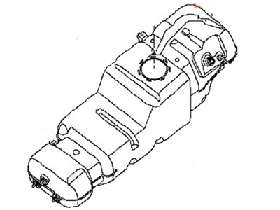 Nissan 17202-ZR00A Fuel Tank Assembly