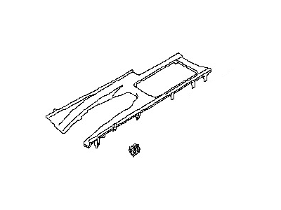 Nissan 96941-KB51A FINISHER - Console Indicator