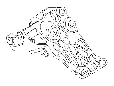 Nissan 11710-7S01A Bracket Alternator