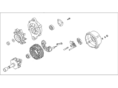 Nissan 23100-B9801 Alternator Assembly