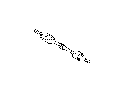 2019 Nissan Rogue Axle Shaft - 39101-4BA0C