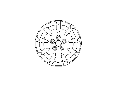 Nissan 40300-3Y326 Aluminum Wheel