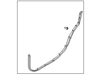 2000 Nissan Maxima Weather Strip - 82830-2Y010