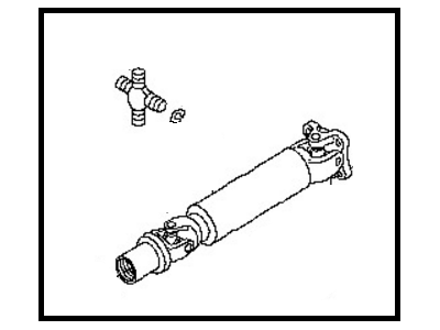 2010 Nissan Titan Drive Shaft - 37000-ZV00A