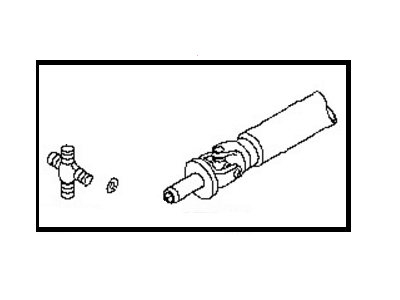 2008 Nissan Titan Drive Shaft - 37300-ZJ40A