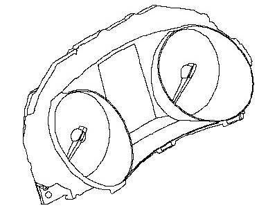 Nissan 24810-ZN90B Instrument Cluster