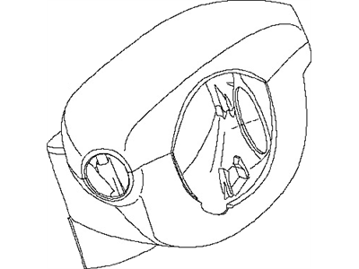 Nissan 48470-4FU0A CVR Steer COLUM