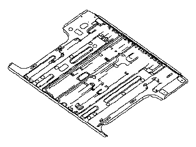 2020 Nissan NV Floor Pan - 74514-1PA0A