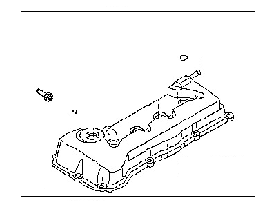 Nissan 13264-JA00A Cover Assy-Valve Rocker