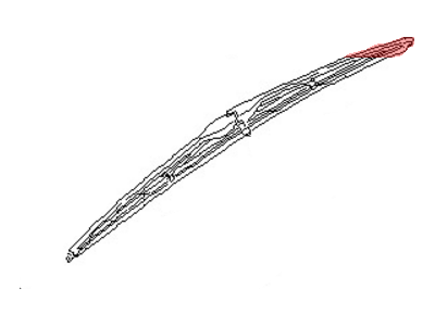 Nissan 26360-P8600 Rear Windshield Wiper Blade Assembly