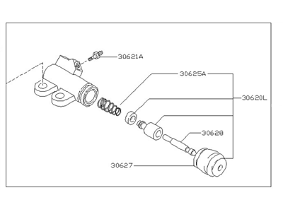 Nissan Altima Clutch Slave Cylinder - 30620-0Z800