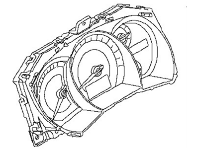 Nissan 24820-1SX7A Speedometer Assembly