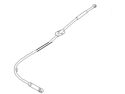 Nissan 34935-69Y01 Control Cable Assembly