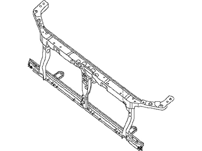 2011 Nissan Xterra Radiator Support - F2500-ZL8MA