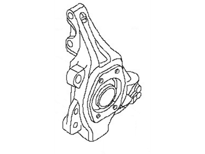 Nissan 40014-JA00B Spindle KNUCKLE