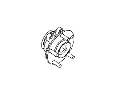 Nissan 40202-JA010 Hub Assembly, Road Wheel