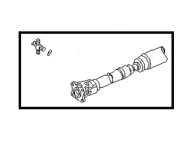 Nissan Pathfinder Drive Shaft - 37200-0W700