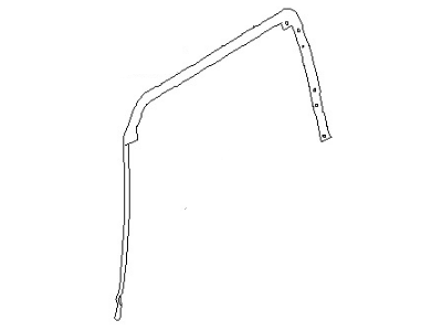 Nissan 82839-EA01B Seal-Rear Door Partition,LHH