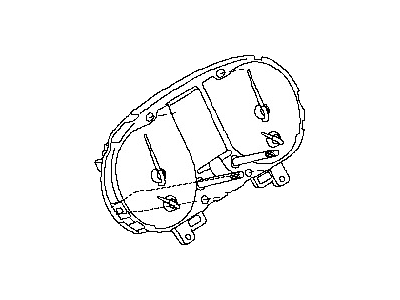 Nissan 24820-JM70B Speedometer Assembly