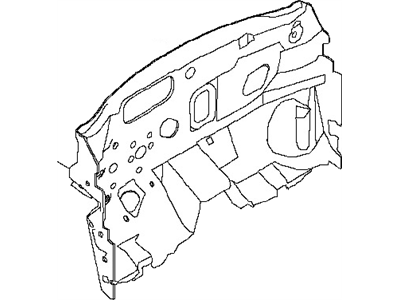 Nissan 67900-6FL0D INSULATOR Dash RH