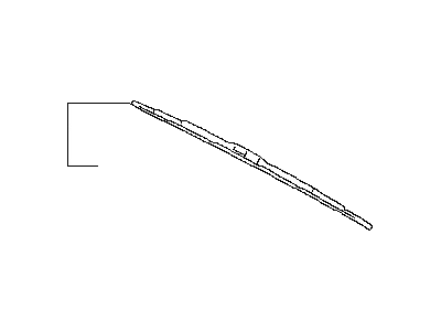Nissan 28890-ZN90A Window Wiper Blade Assembly