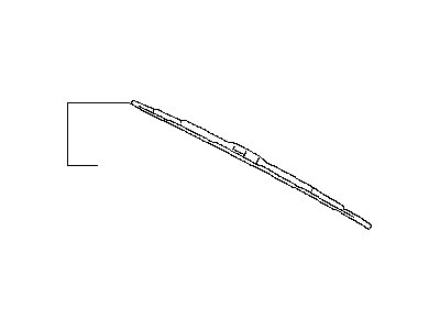 Nissan 28890-EM30A Window Wiper Blade Assembly