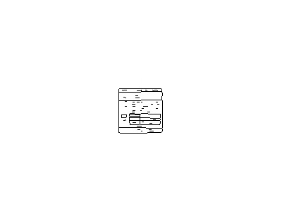 Nissan 14805-72P75 Emission Label