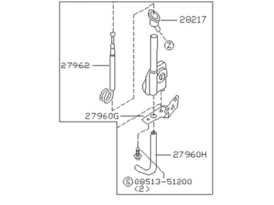 2000 Nissan Altima Antenna - 28200-9E000