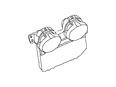 Nissan 24845-ET80A Gauge Meter Assembly