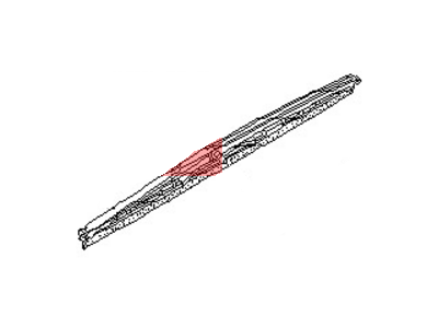 Nissan 28790-F5100 Rear Windshield Wiper Blade Assembly