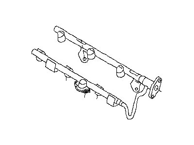 Nissan Altima Fuel Rail - 17521-6CA0A