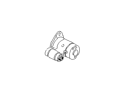 1989 Nissan Maxima Starter Motor - 23300-85E00