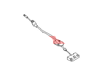 Nissan 36402-65F00 Cable Assy-Parking Brake,Front