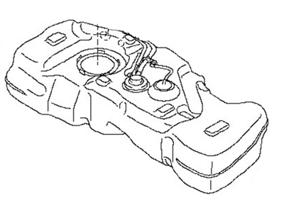 Nissan 17202-EM31B Fuel Tank Assembly